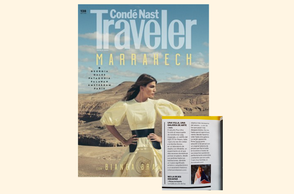 CONDÈ NAST TRAVELER showcasting our finest beach towel