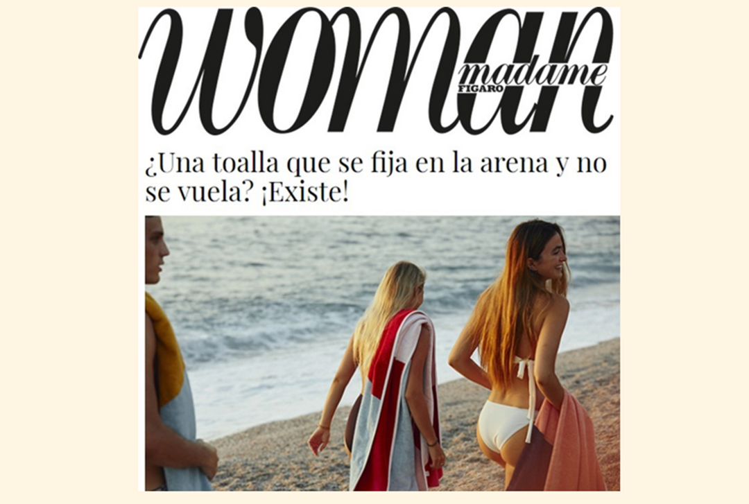 WOMAN beach towels
